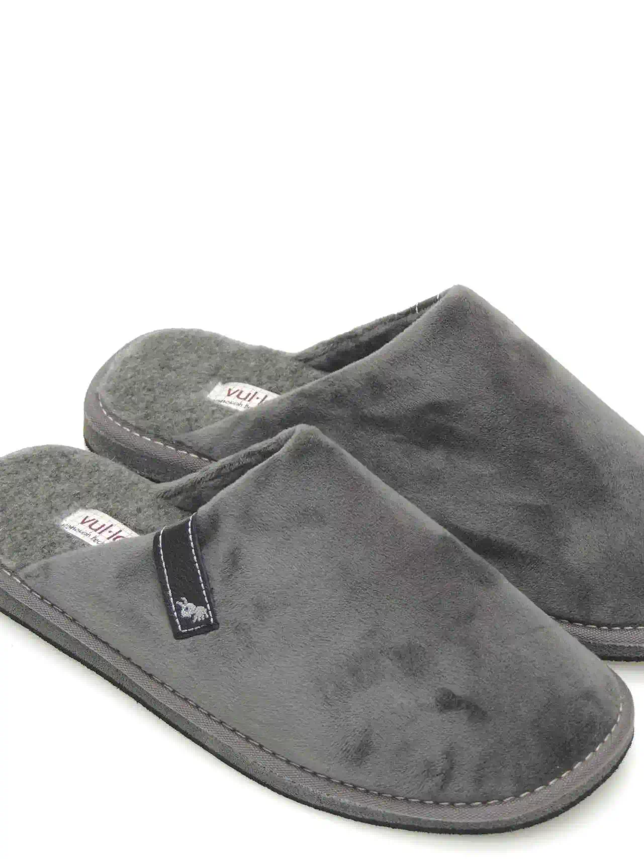 ZAPATILLAS ESTAR EN CASA VULLADI 1557140 TEXTIL GRIS
