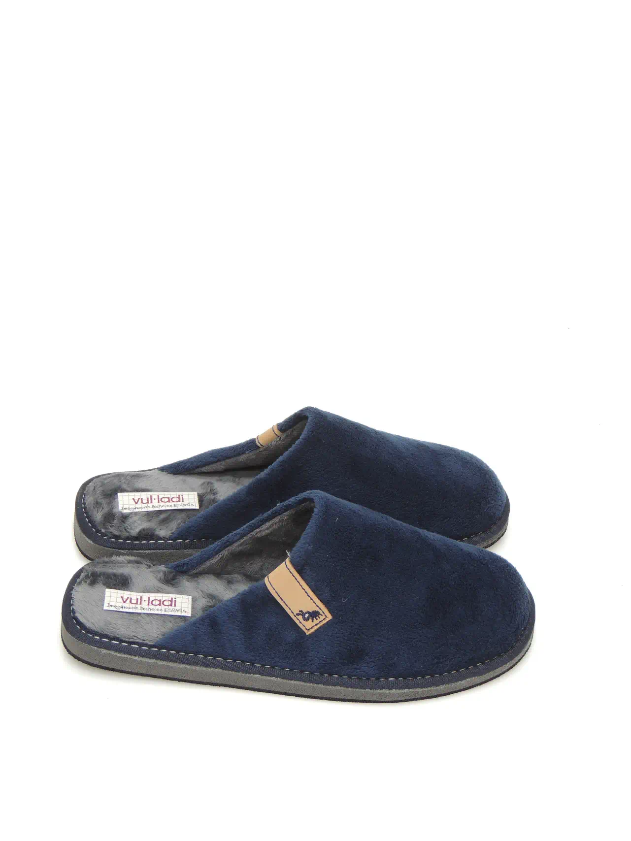 ZAPATILLAS ESTAR EN CASA VULLADI 1557140 TEXTIL MARINO