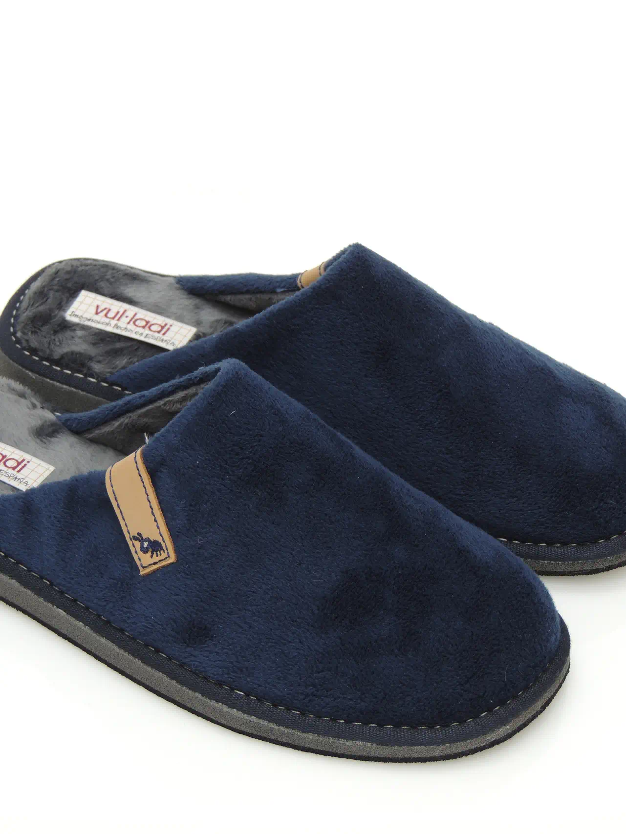 ZAPATILLAS ESTAR EN CASA VULLADI 1557140 TEXTIL MARINO