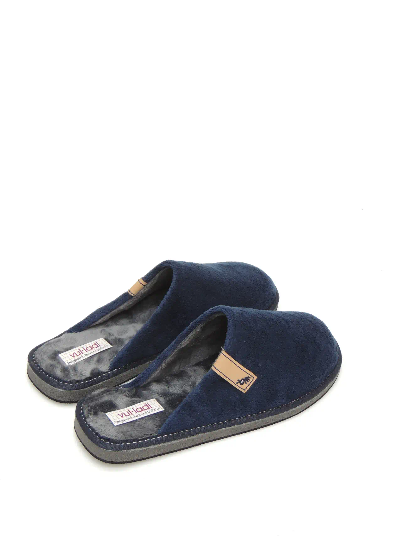ZAPATILLAS ESTAR EN CASA VULLADI 1557140 TEXTIL MARINO