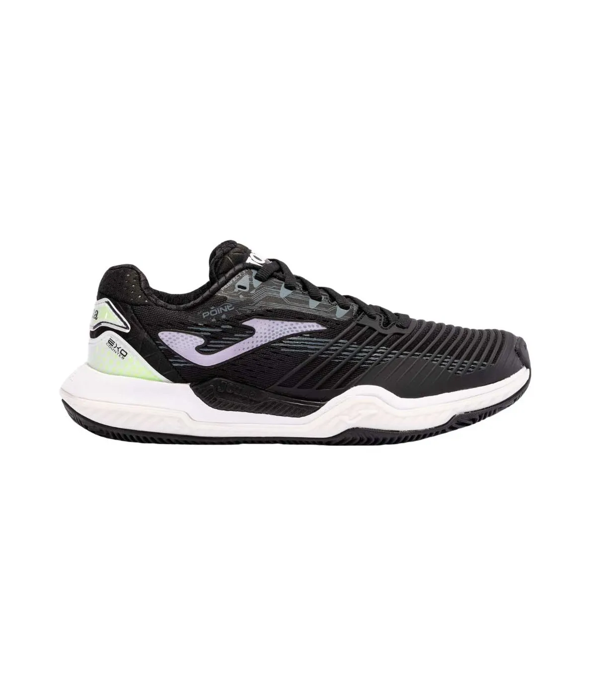Zapatillas Joma T.Point Mujer 2301 Negro Rosa