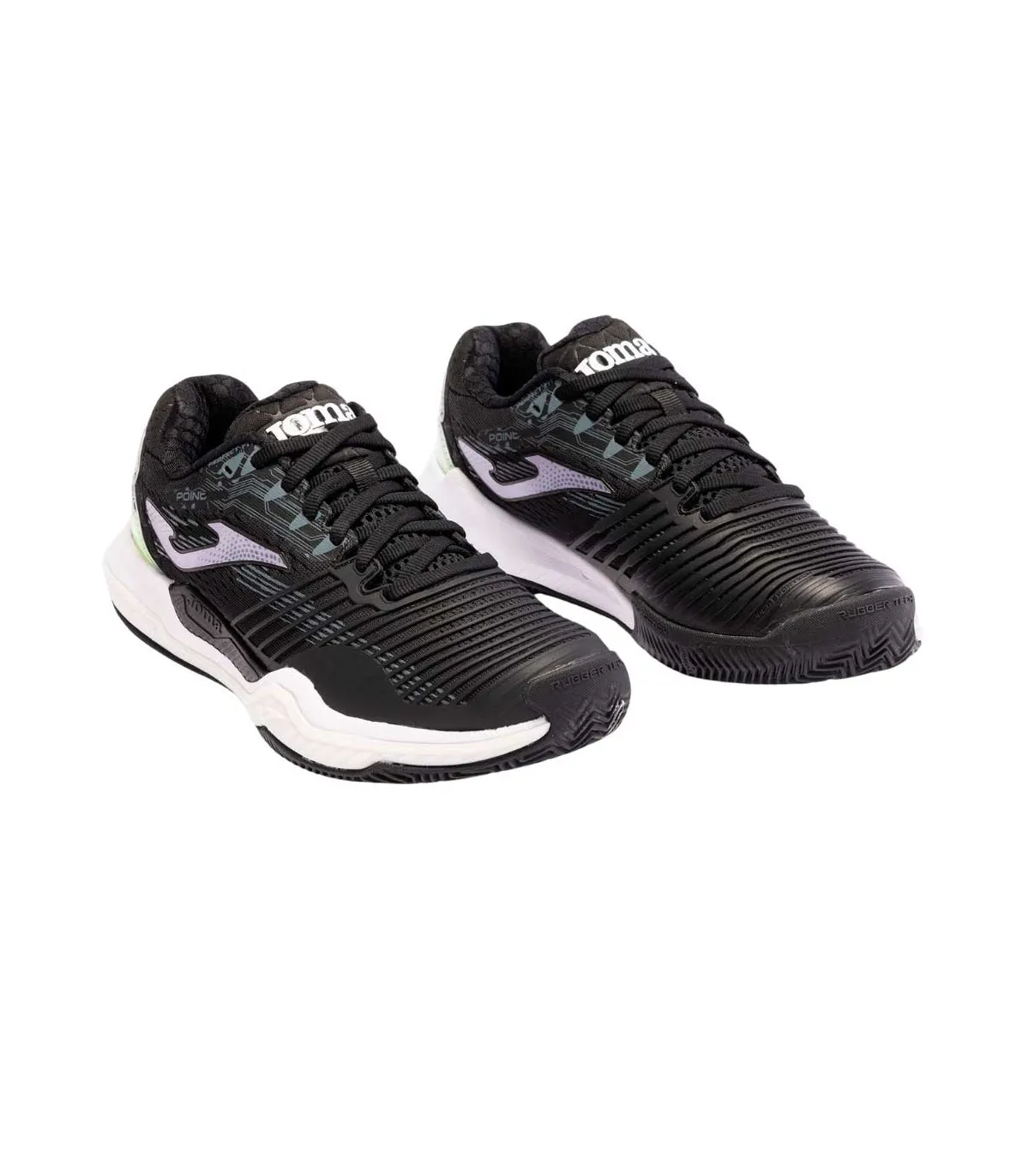 Zapatillas Joma T.Point Mujer 2301 Negro Rosa