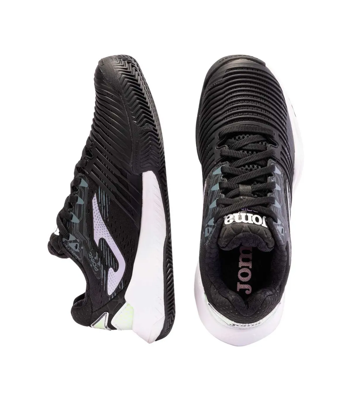 Zapatillas Joma T.Point Mujer 2301 Negro Rosa