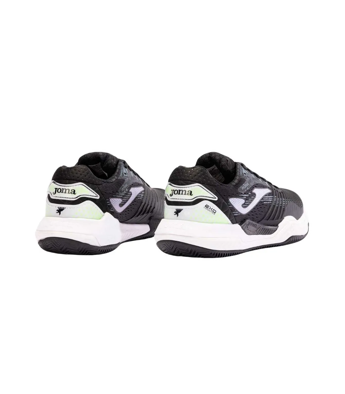 Zapatillas Joma T.Point Mujer 2301 Negro Rosa