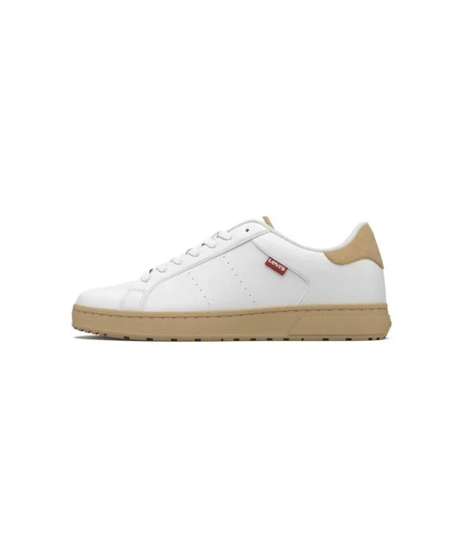 Zapatillas Levis Piper Hombre Blanco