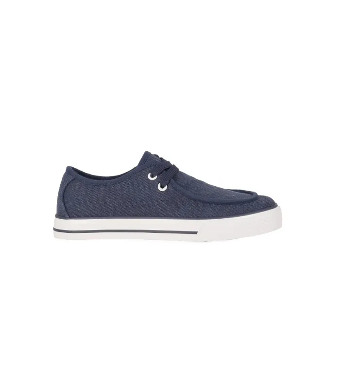 Zapatillas náuticas de lona marino Chika10