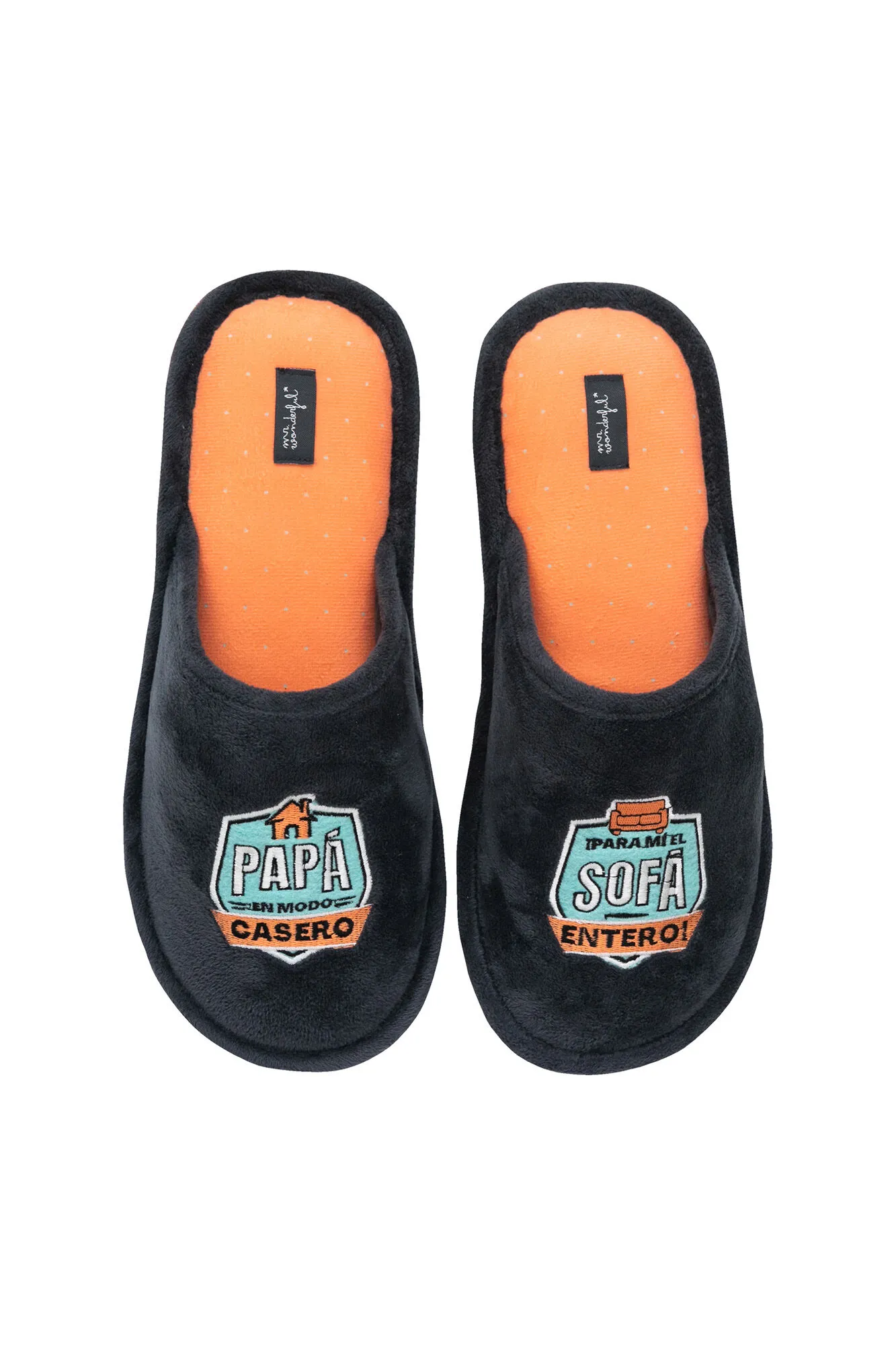 ZAPATILLAS T 4043  PAP&AACUTE; EN MODO CASERO. &IEXCL;PARA M&IACUTE; EL SOF&AACUTE; ENTERO!
