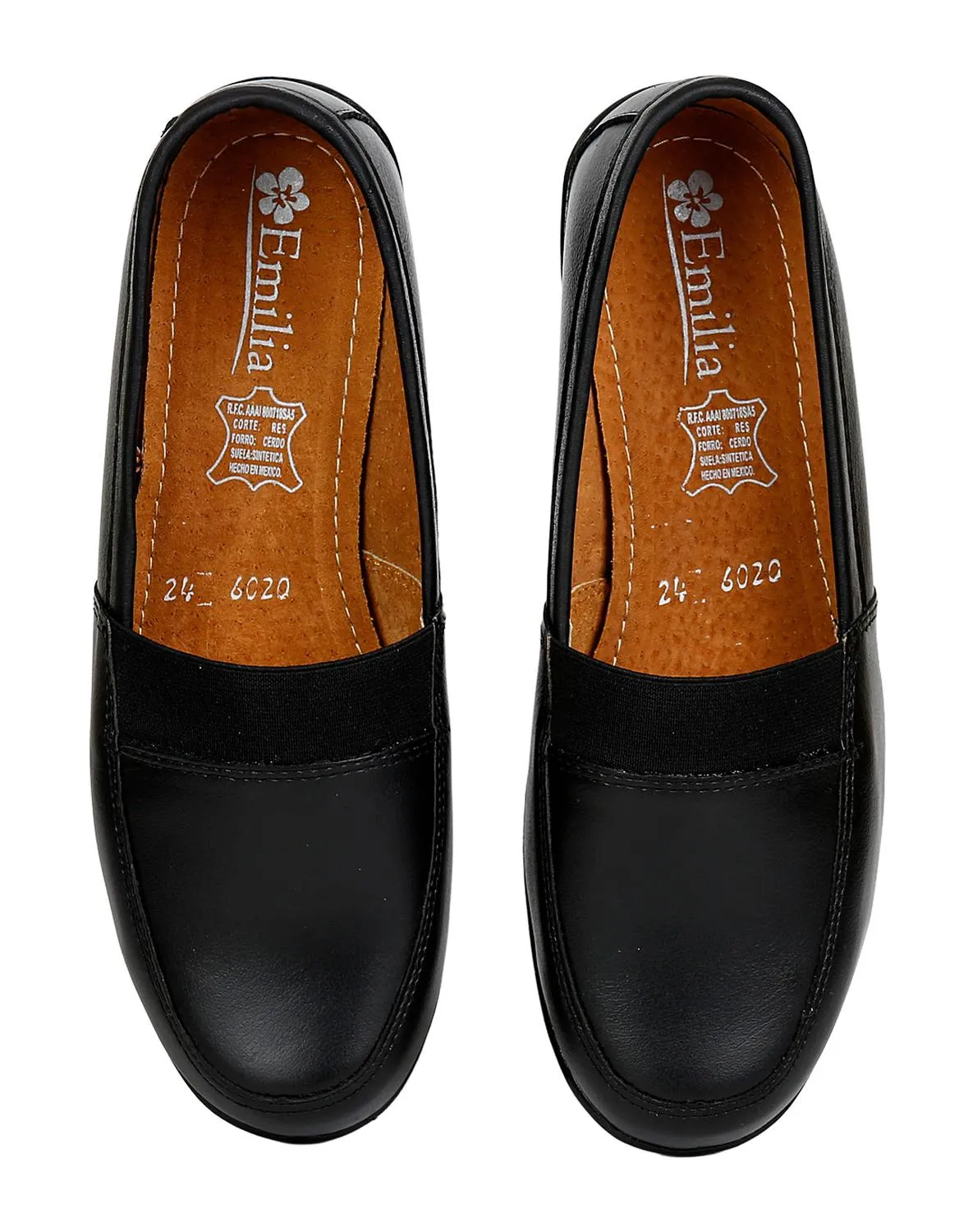 Zapato Mujer Confort Cua Negro Piel Emilia 04101802