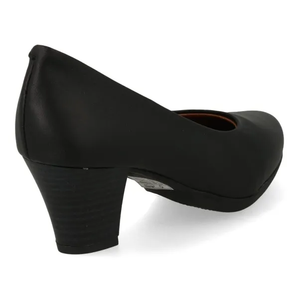 ZAPATO NEGRO TACON MUJER MOD. PATRICIA
