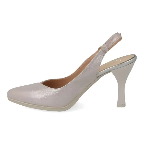ZAPATOS FIESTA MUJER COMODOS MOD. DANICA PERLA