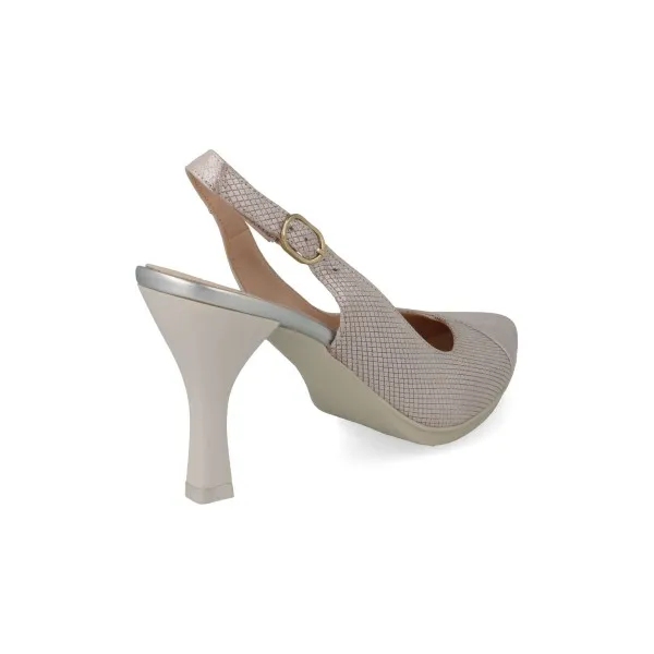 ZAPATOS FIESTA MUJER COMODOS MOD. DANICA PERLA
