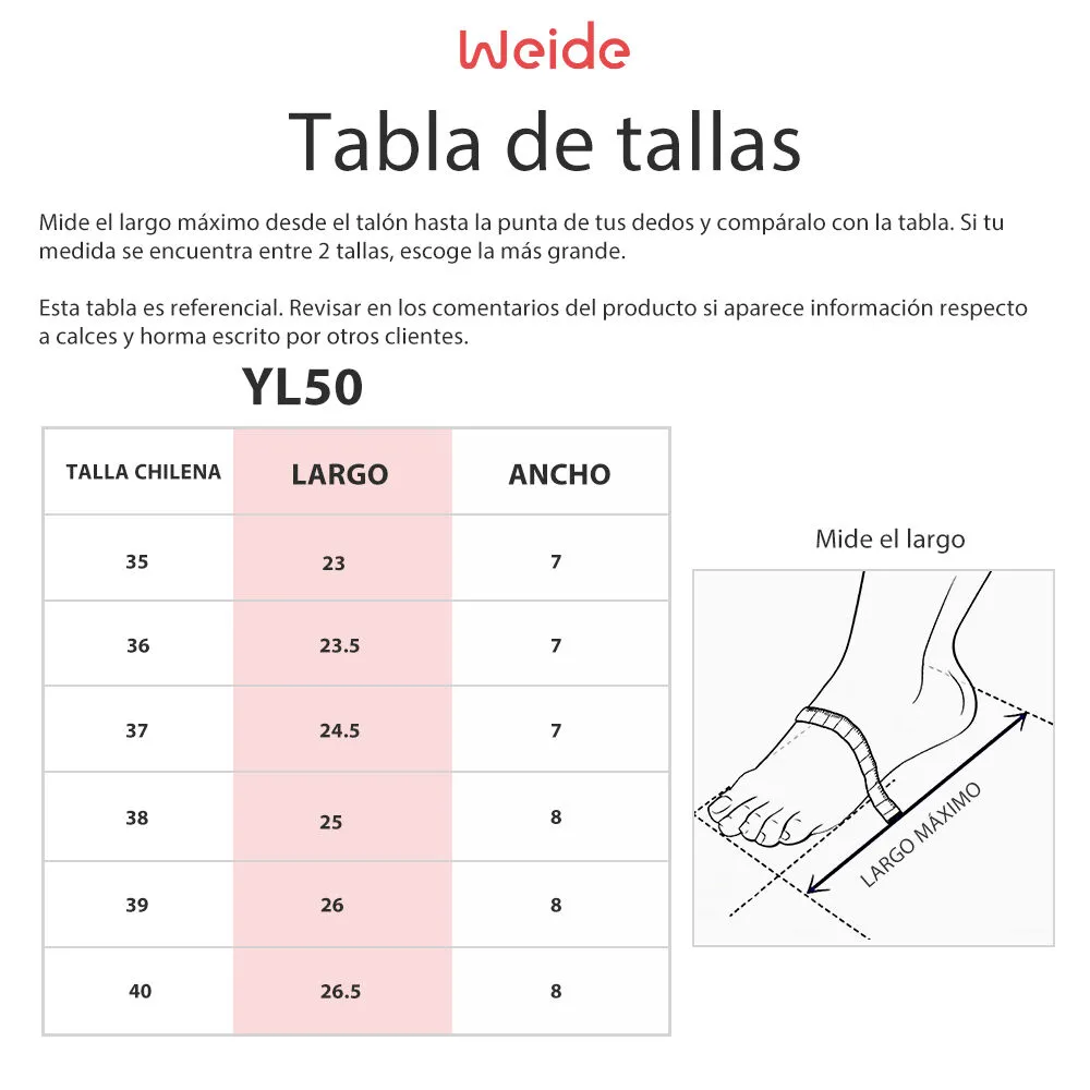 Zapatos Taco Mujer Amalia Rosado Weide