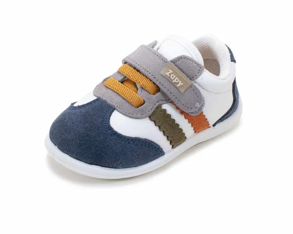 Zapy Zapatillas Respetuosas Blanco Cordones Mostaza