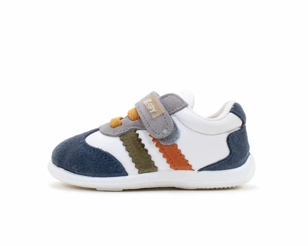 Zapy Zapatillas Respetuosas Blanco Cordones Mostaza