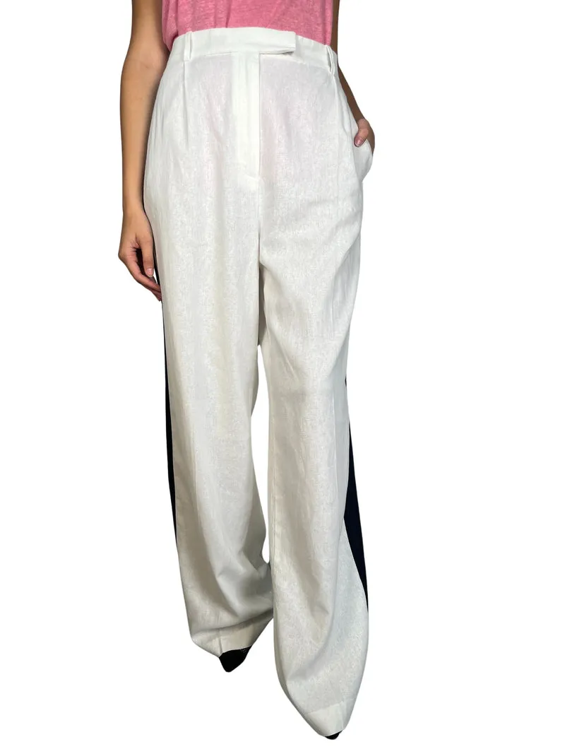 ZARA Pantalón Lino Y Viscosa