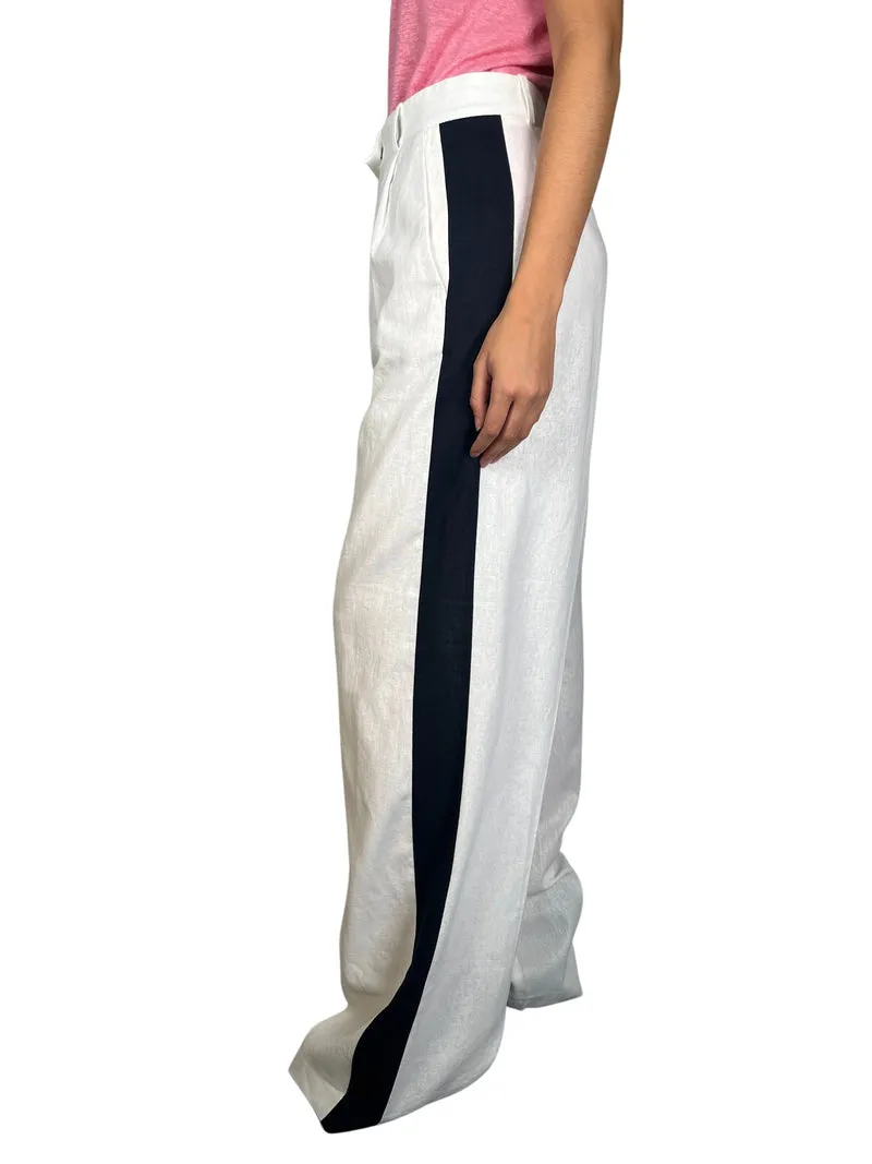 ZARA Pantalón Lino Y Viscosa